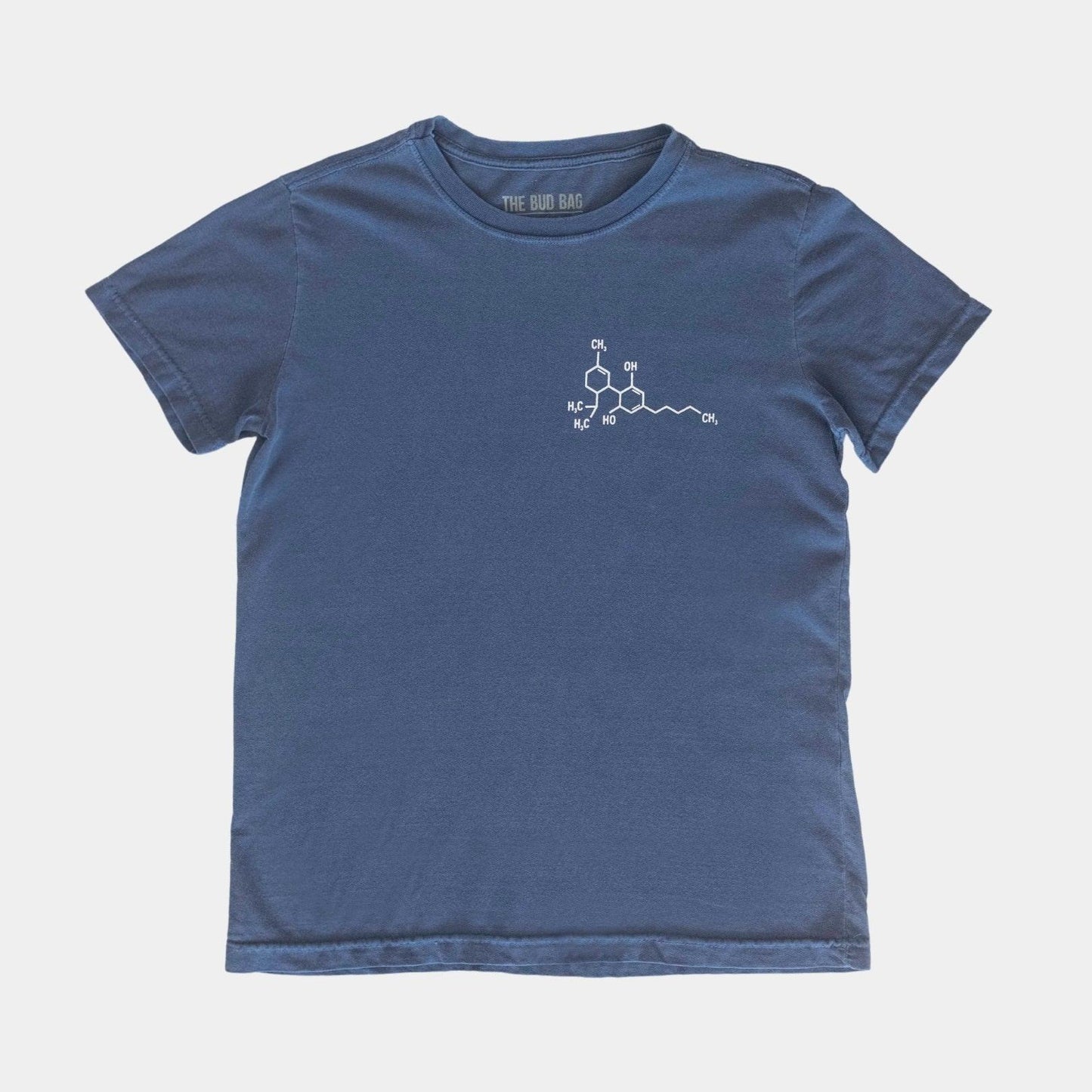 Camiseta Molécula Azul - The Bud Bag - Camiseta