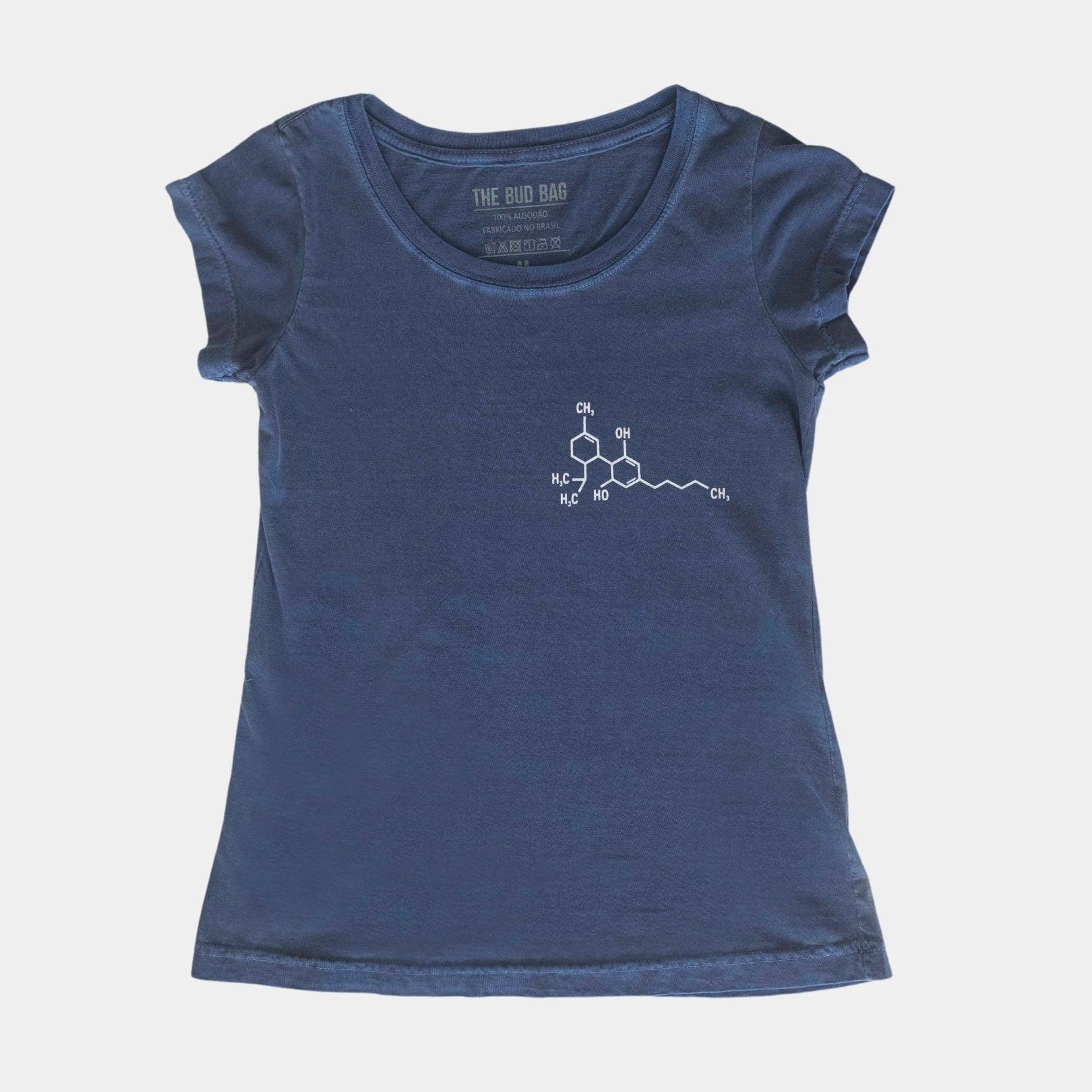 Baby Long Molécula Azul - The Bud Bag -  Camiseta