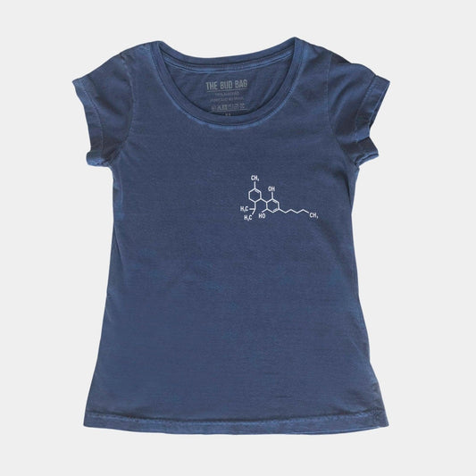 Baby Long Molécula Azul - The Bud Bag - Camiseta