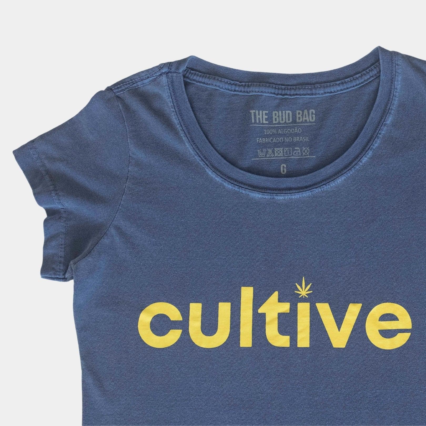 Baby Long Cultive Azul - The Bud Bag -  Camiseta