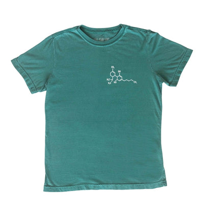 Camiseta Molécula Verde - The Bud Bag -  Camiseta