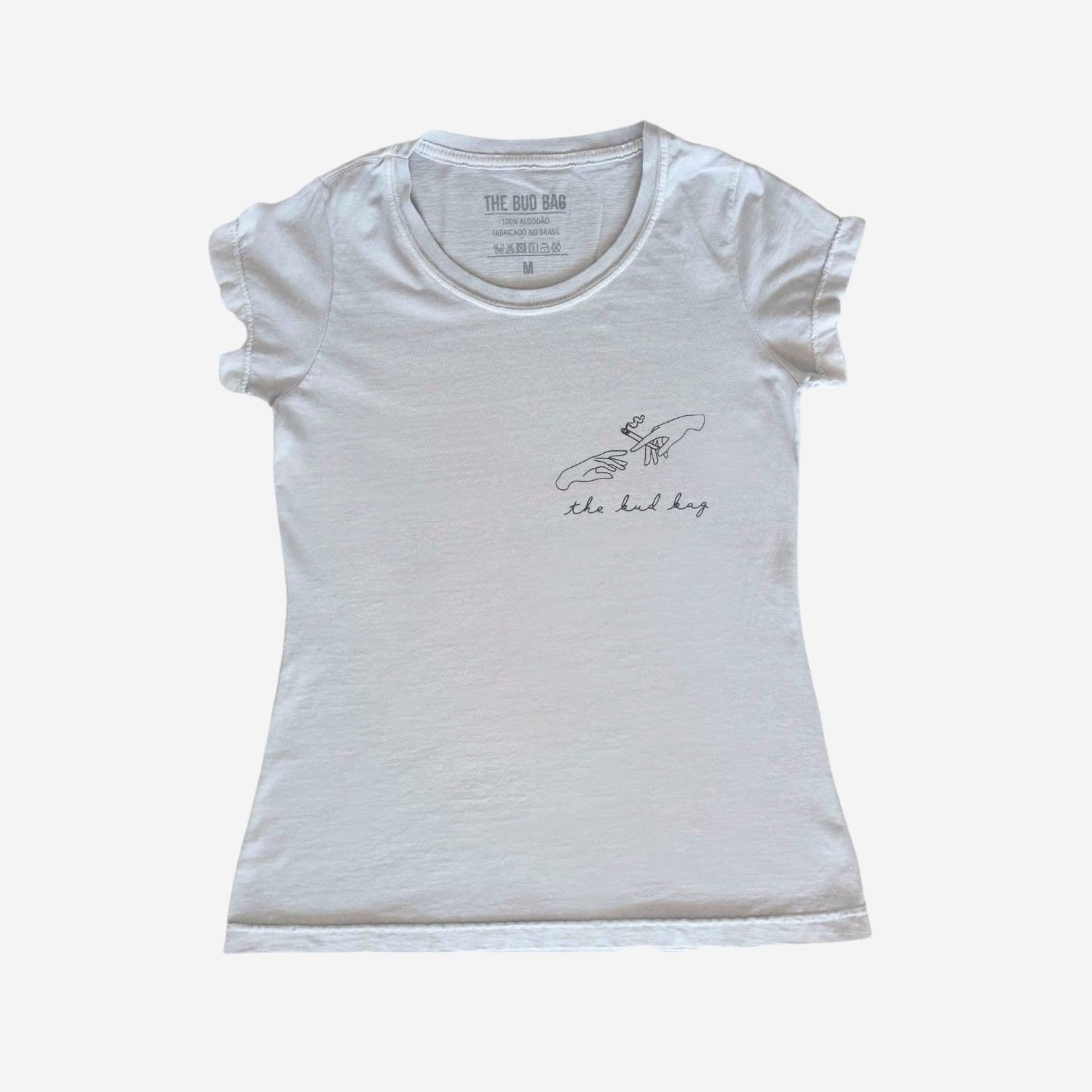 Baby Long Passa a Bola - Gelo - The Bud Bag -  Camiseta